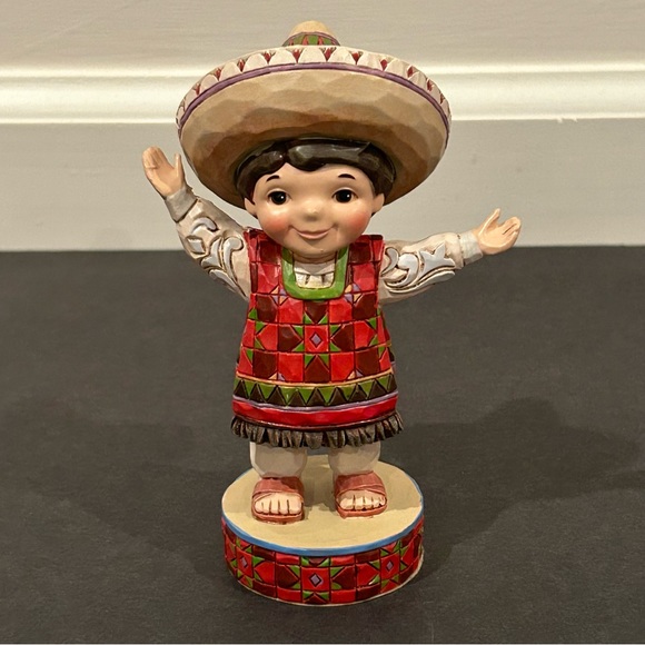 Jim Shore Other - Disney Jim Shore It’s a Small World Welcome to Mexico Figurine